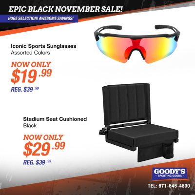 Sunglasses and Stadium Seat