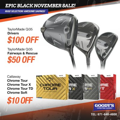 TaylorMade Drivers and Callaway Golf Balls